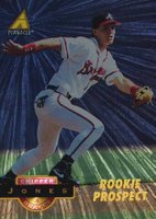 1994 Pinnacle #236 Chipper Jones Museum Collection Baseball Card