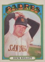 1972 O-Pee-Chee #412 Dick Kelley Baseball Card