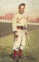 1907 Morgan Stationery Red Belt Postcards # Huggins Second Baseman-Par Excellence Low buildings in background Baseball Card