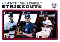 2005 Topps  #348 Randy Johnson/Ben Sheets/Jason Schmidt Baseball Card