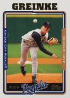 2005 Topps  #564 Zack Greinke Baseball Card