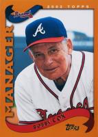 2002 Topps #285 Bobby Cox Baseball Card