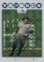 2008 Topps Chrome #1 Alex Rodriguez Xfractor Baseball Card
