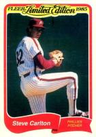 1985 Fleer Limited Edition #6 Steve Carlton Baseball Card