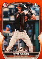 2023 Bowman Draft #BD107 Bryce Eldridge Orange Baseball Card