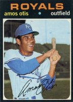 1971 Topps #610 Amos Otis Baseball Card