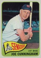 1965 Topps #496 Joe Cunningham Baseball Card