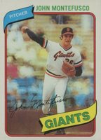 1980 Topps #195 John Montefusco Baseball Card
