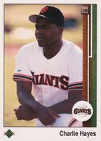 1989 Upper Deck #707 Charlie Hayes Baseball Card