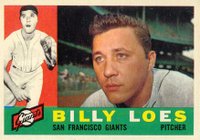 1960 Topps #181 Billy Loes Baseball Card
