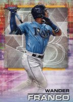 2021 Bowman's Best #50 Wander Franco Refractor Baseball Card