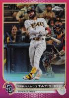 2022 Topps Chrome #150 Fernando Tatis Jr. Pink Refractor Baseball Card