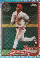 2024 Topps Silver Pack 1989 Chrome Promo #T89C75 Noelvi Marte Baseball Card