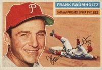 1956 Topps #274 Frank Baumholtz Baseball Card