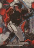 2023 Bowman's Best Top Prospects #TP12 Jackson Holliday Wave Refractor Baseball Card