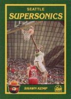 1990 Supersonics Smokey #SK Shawn Kemp Basketball Card