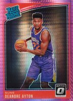 2018 Panini Donruss Optic #157 DeAndre Ayton Hyper Pink Basketball Card