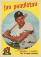 1959 Topps #174 Jim Pendleton Baseball Card