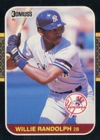 1987 Donruss #154 Willie Randolph Baseball Card