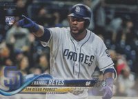 2018 Topps Update #US242 Franmil Reyes Pointing Baseball Card