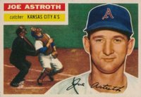 1956 Topps #106 Joe Astroth Gray Back Baseball Card
