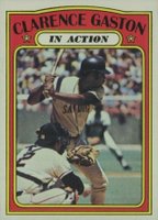 1972 Topps #432 Cito Gaston In Action Baseball Card