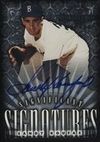1998 Donruss Signature Significant Signature # Sandy Koufax Baseball Card