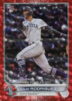 2022 Topps Update #US97 Julio Rodriguez Red Foil Baseball Card