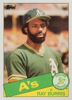 1985 Topps #758 Ray Burris Baseball Card