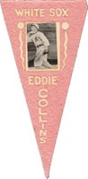 1916 Ferguson Bakery Felt Pennant # Eddie Collins Baseball Card