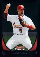 2011 Bowman Chrome #5 Albert Pujols Baseball Card