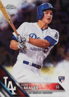 2016 Topps Chrome #150 Corey Seager Baseball Card