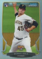 2013 Bowman Chrome #30 Gerrit Cole Refractor Baseball Card