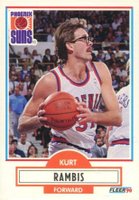 1990 Fleer #152 Kurt Rambis Basketball Card