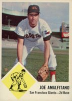 1963 Fleer #36 Joe Amalfitano Baseball Card