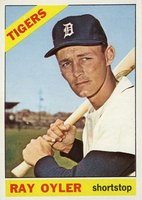 1966 Topps #81 Ray Oyler Baseball Card