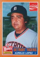 1985 Wendy's Tigers #15 Aurelio Lopez Baseball Card
