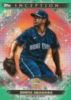 2024 Topps Inception #87 Shota Imanaga Green Baseball Card