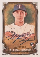 2024 Topps Allen & Ginter Full-Size Autographs #WL Wyatt Langford Baseball Card