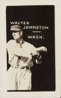 1921 Strip Card Self Developing # Walter Johnson Baseball Card