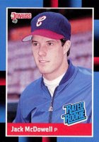 1988 Donruss #47 Jack McDowell Baseball Card