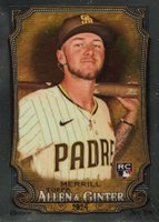 2024 Topps Allen & Ginter #275 Jackson Merrill Chrome Baseball Card