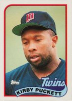 1989 Topps Tiffany #650 Kirby Puckett Baseball Card