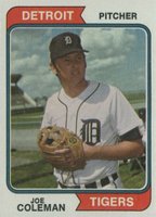 1974 Topps #240 Joe Coleman Baseball Card