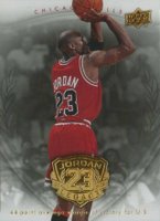 2009 Upper Deck Jordan Legacy Gold #61 Michael Jordan Basketball Card
