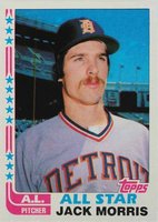 1982 Topps #556 Jack Morris Baseball Card