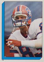 1986 Topps Stickers #168 Andre Reed Football Card