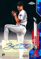 2020 Topps Chrome Update Sapphire Edition Autographs #ZG Zac Gallen Baseball Card