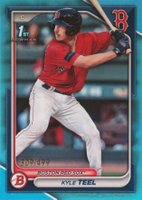 2024 Bowman Paper Prospects #BP48 Kyle Teel Sky Blue Baseball Card