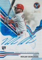 2024 Topps Pristine Pristine Autographs #PANS Nolan Schanuel Blue Pristine Baseball Card